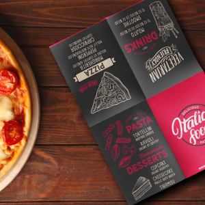 Folletos Pliegue en Cruz (Francés)